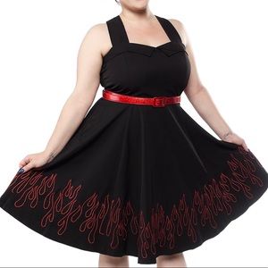 *New* Flames Veronica Swing Dress
